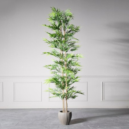 Supergreens UV Τεχνητό Δέντρο Μπαμπού ''Lucky'' Πράσινο 250 εκ.
