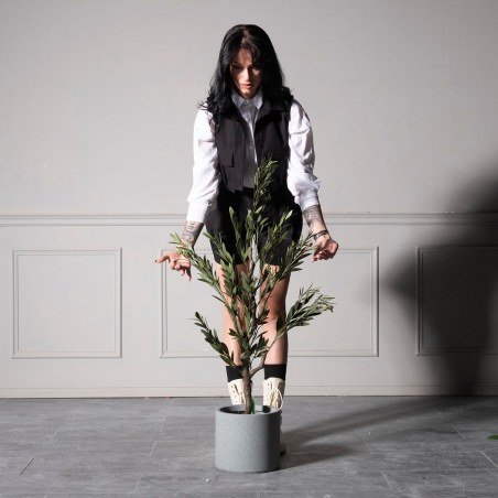 Supergreens UV Τεχνητό Δέντρο Ελιά Πράσινο 120 εκ.