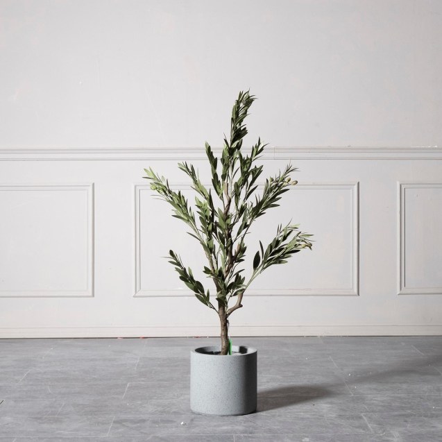 Supergreens UV Τεχνητό Δέντρο Ελιά Πράσινο 120 εκ.