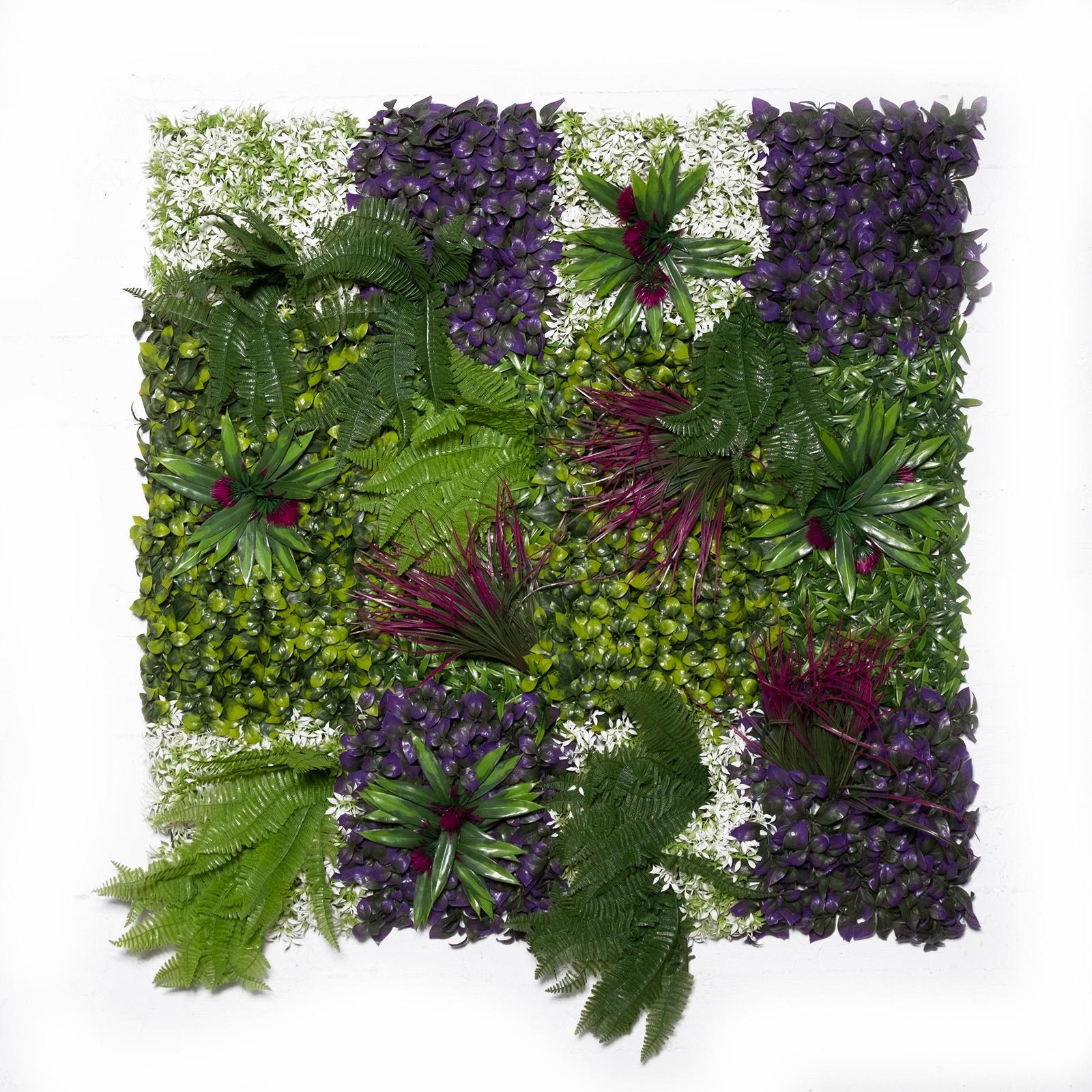 Supergreens Τεχνητή Φυλλωσιά Φίκος με Φτέρη "Playful" 100x100 εκ.