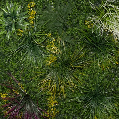 Supergreens Τεχνητή Φυλλωσιά Χορτάρι "Yellowish" 100x100 εκ.