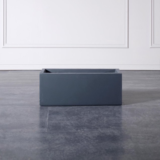 Supergreens Γλάστρα Πήλινη Μακρόστενη 50x20x20 εκ.