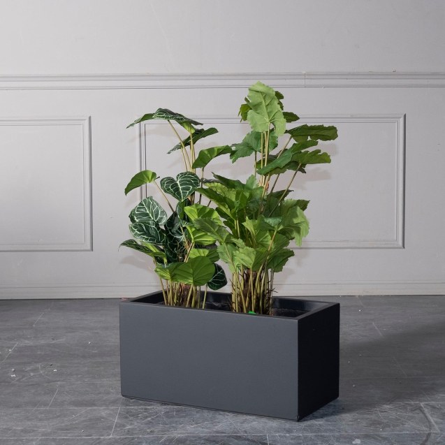 Supergreens Γλάστρα Πήλινη Μακρόστενη 60x30x30 εκ.