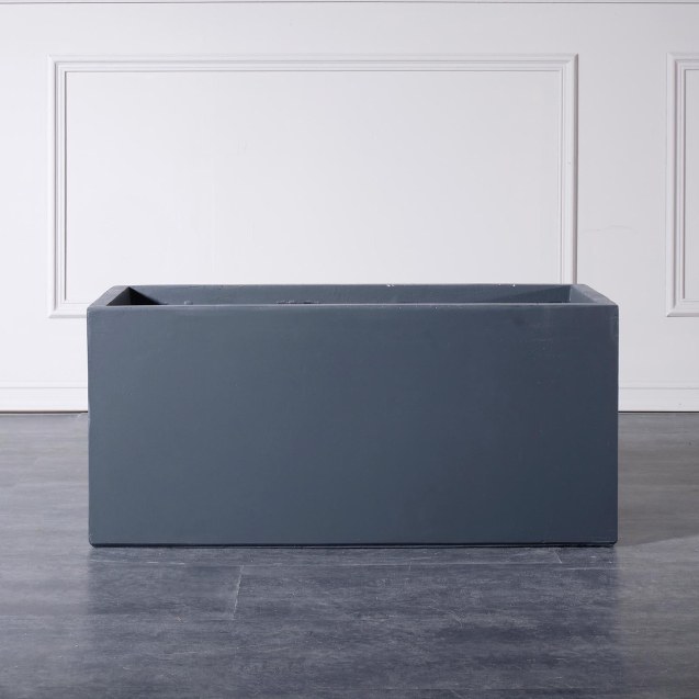 Supergreens Γλάστρα Πήλινη Μακρόστενη 80x37x37 εκ.