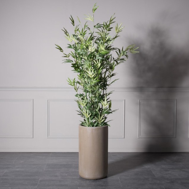 Supergreens Γλάστρα Πήλινη Κύλινδρος "Rocky"...