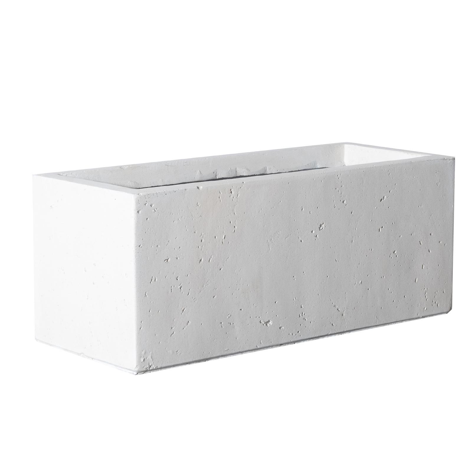 Supergreens Γλάστρα Πήλινη Ορθογώνια "Dusty" Μπεζ XL 100x47x47 εκ.