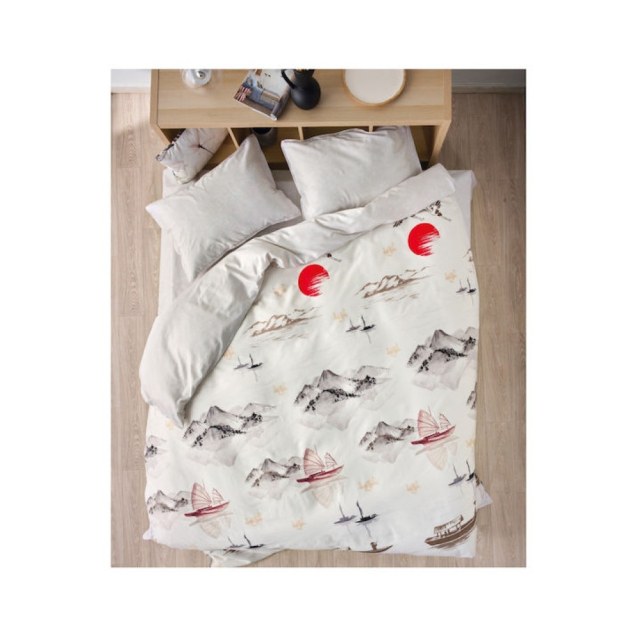 Σετ Σεντόνια Υπέρδιπλα 4 Τεμαχίων Kentia Fuji...