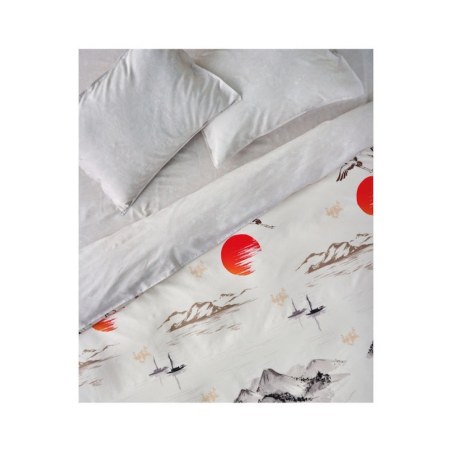 Σετ Σεντόνια Υπέρδιπλα 4 Τεμαχίων Kentia Fuji 240x270