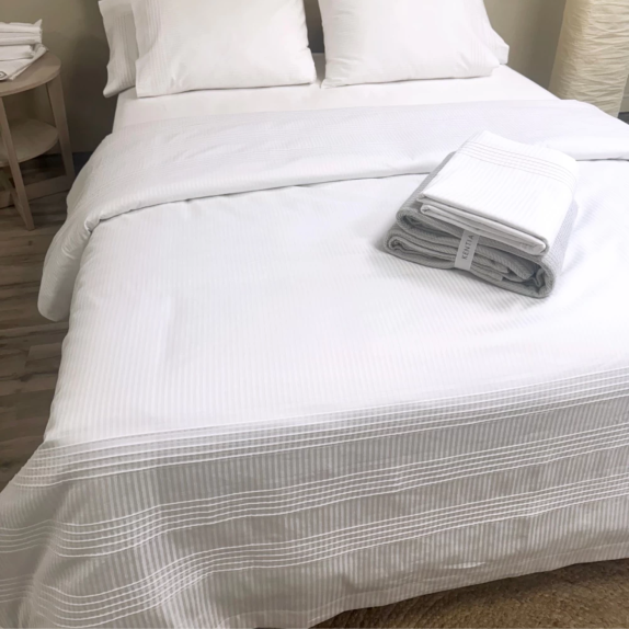 Σετ Παπλωματοθήκη King Size 3 Τεμαχίων Kentia Orama 260x240