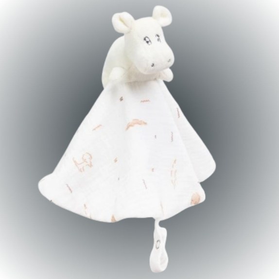 Πανάκι Παρηγορίας Μουσελίνα Ιπποπόταμος Tam Tam Trois...