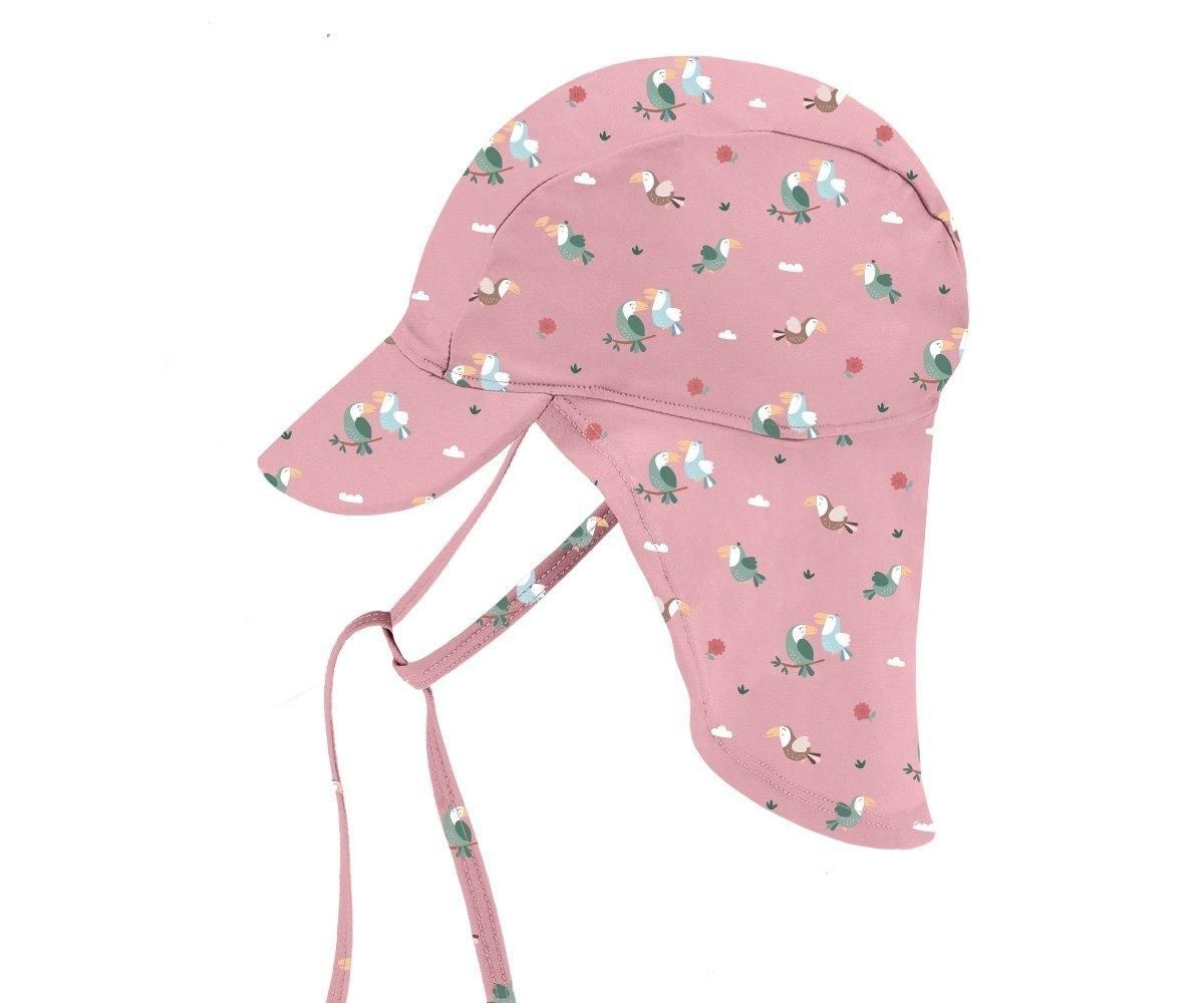 Monnëka|TUTETE Καπέλο παραλίας με κορδόνια και προστασία από τον ήλιο Toucan Monnëka 12-24 μηνών