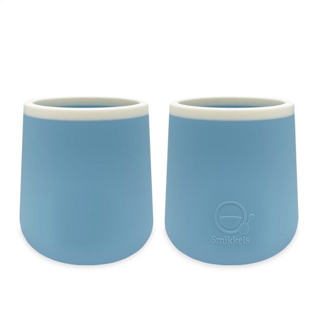 Ποτηράκια Σιλικόνης Σετ 2 Τεμ. - 175 ml Μπλε -...
