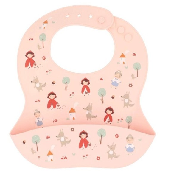 Σαλιάρα Σιλικόνης Little Red - Tutete