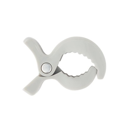 Σετ 2 Κλιπ για Μουσελίνες - Γκρι - Tutete