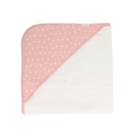 Μπουρνούζι Τρίγωνο - Leaves Ροζ - Tutete