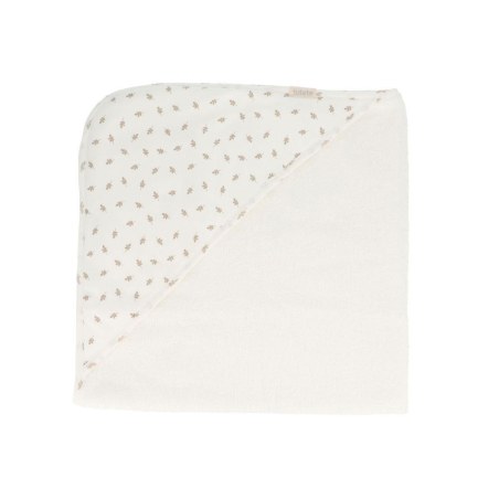 Μπουρνούζι Τρίγωνο - Leaves Λευκό - Tutete