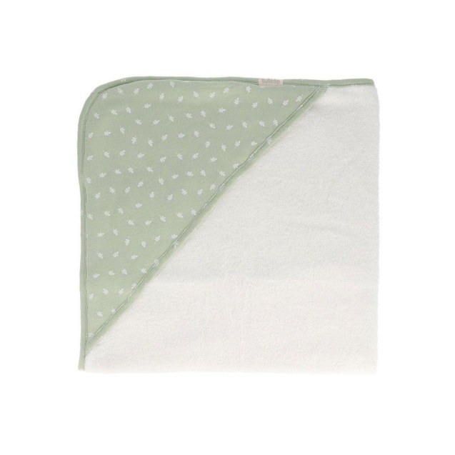 Μπουρνούζι Τρίγωνο - Leaves Πράσινο - Tutete