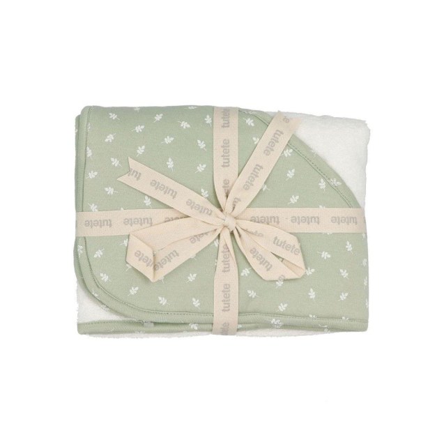 Μπουρνούζι Τρίγωνο - Leaves Πράσινο - Tutete