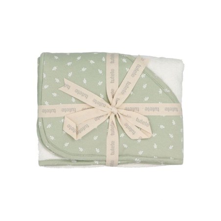 Μπουρνούζι Τρίγωνο - Leaves Πράσινο - Tutete