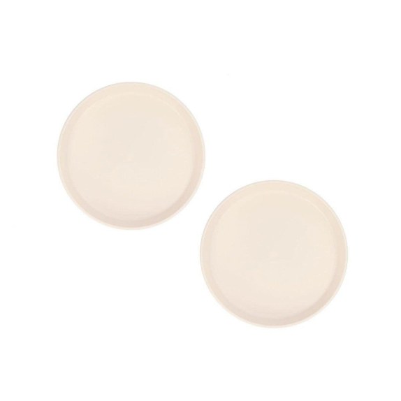 Σετ 2 Πιάτα PP - Μπεζ - Tutete