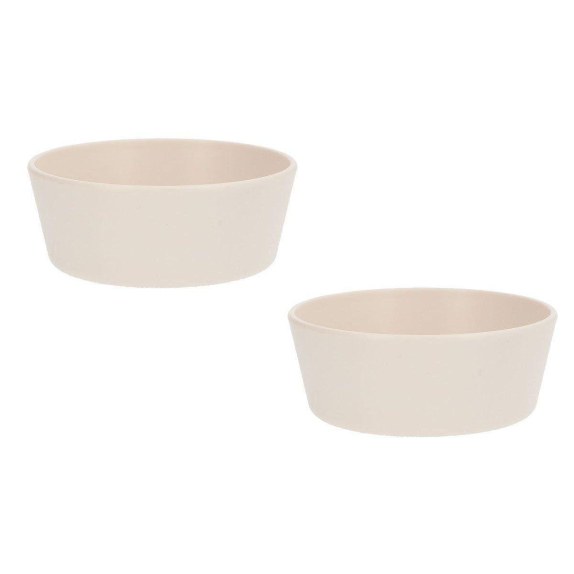 Σετ 2 Μπωλ PP - Μπεζ - Tutete