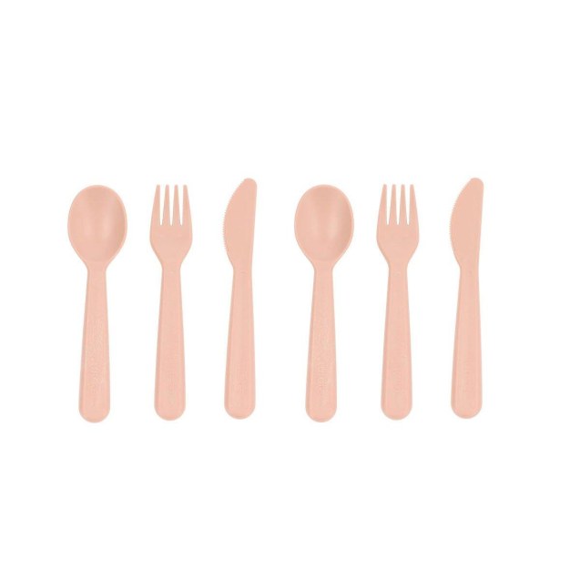 Σετ 6 τεμ. Κουτάλι-Μαχαίρι-Πηρούνι - Σωμόν -...