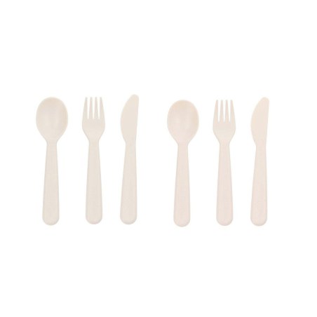 Σετ 6 τεμ. Κουτάλι-Μαχαίρι-Πηρούνι - Σωμόν - Tutete