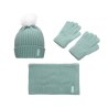 Σετ Σκουφάκι-Γάντι-Κασκόλ Μέντα - Tutete
