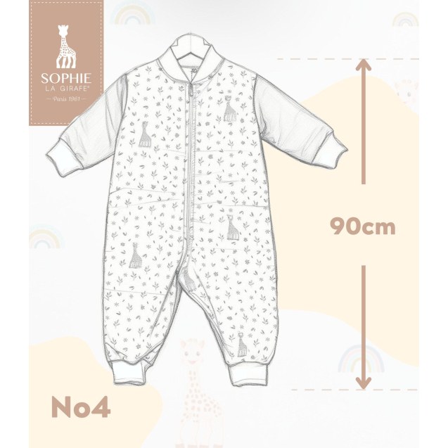 Υπνοφόρμα Νο4 90cm 2.5 Tog - Des. 503 SOPHIE LA...