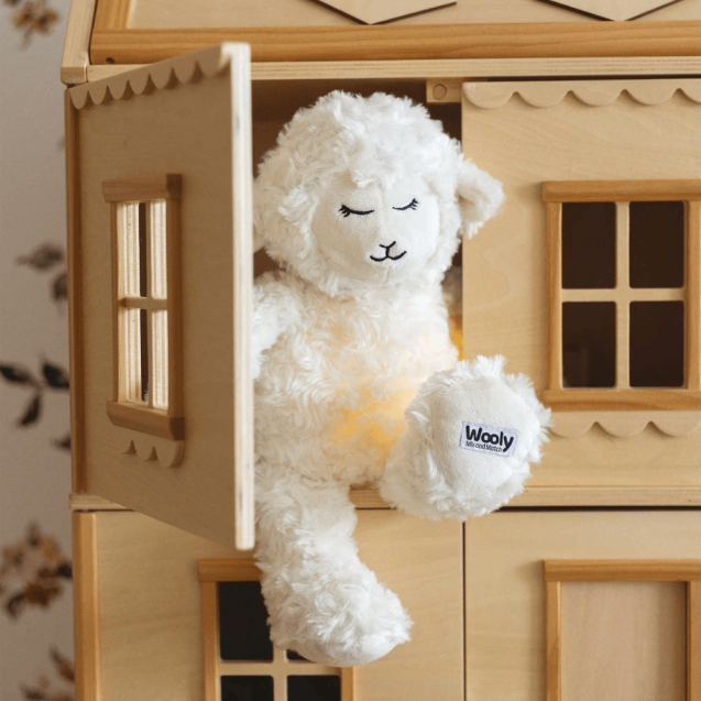 Λούτρινο Προβατάκι με Φως και Λευκό Ήχο - Trois...