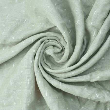 Σετ 3 Πάνες Μουσελίνας - Μέντα/Λευκό - Trois Kilos Sept