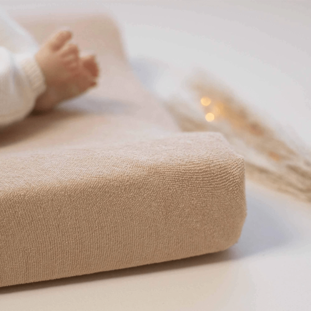 Σετ 2 Καλύμματα Αλλαξιέρας 50x70cm Μπεζ/Εκρού-...