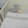 Σεντόνια Κούνιας Σετ 3τεμ.110x170 με Λάστιχο Design 507 SOPHIE LA GIRAFE
