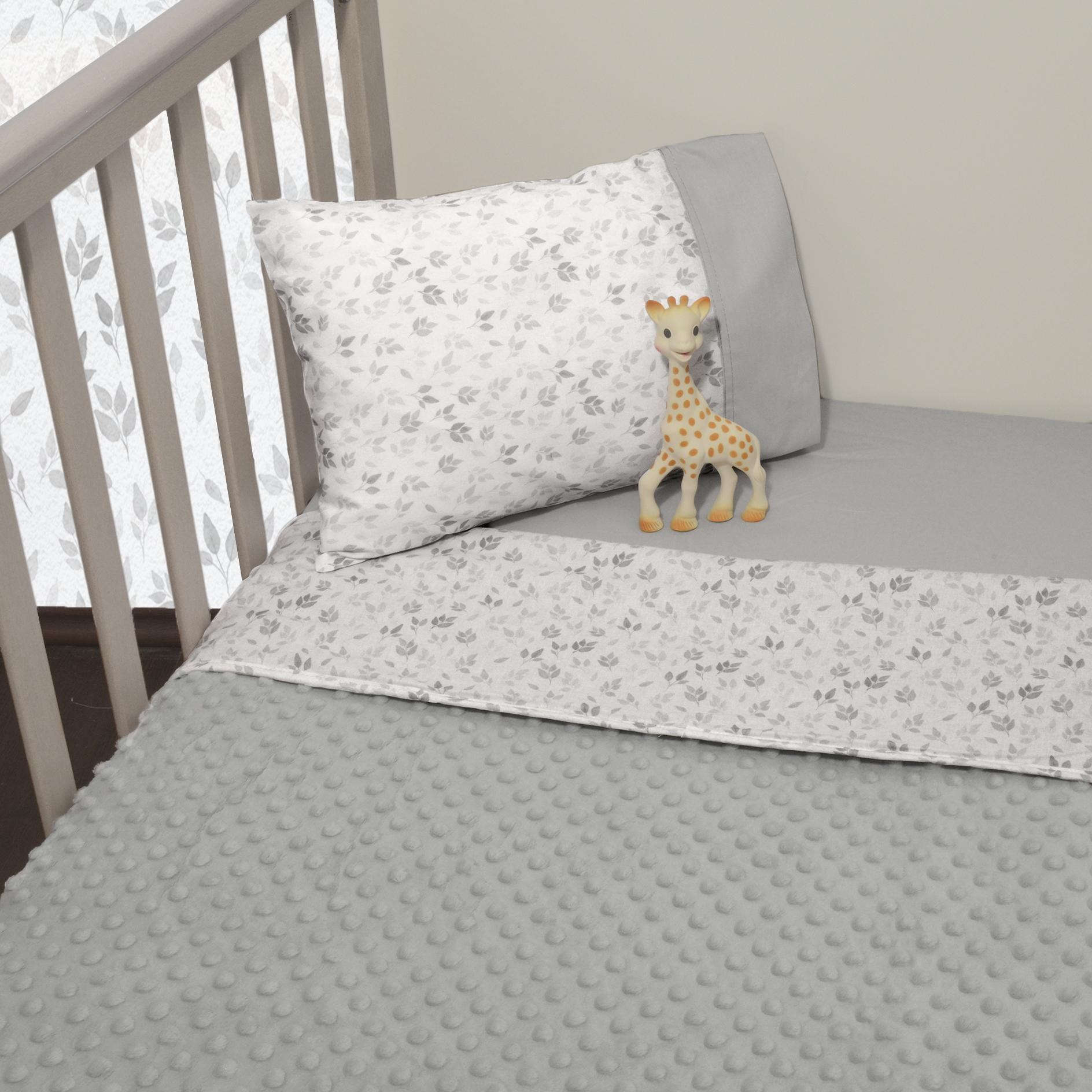Minky Κουβέρτα Κούνιας Διπλής Όψης 100x150 Des.507 SOPHIE LA GIRAFE