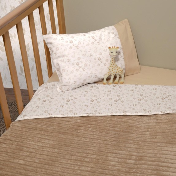 Minky ΝEW Κοτλέ Κουβέρτα Κούνιας Διπλής Όψης 100x150...