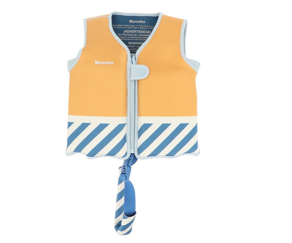 Monnëka|TUTETE Γιλέκο Προστασίας Stripes Blues&Beyond 3-6 Ετών - Monnëka