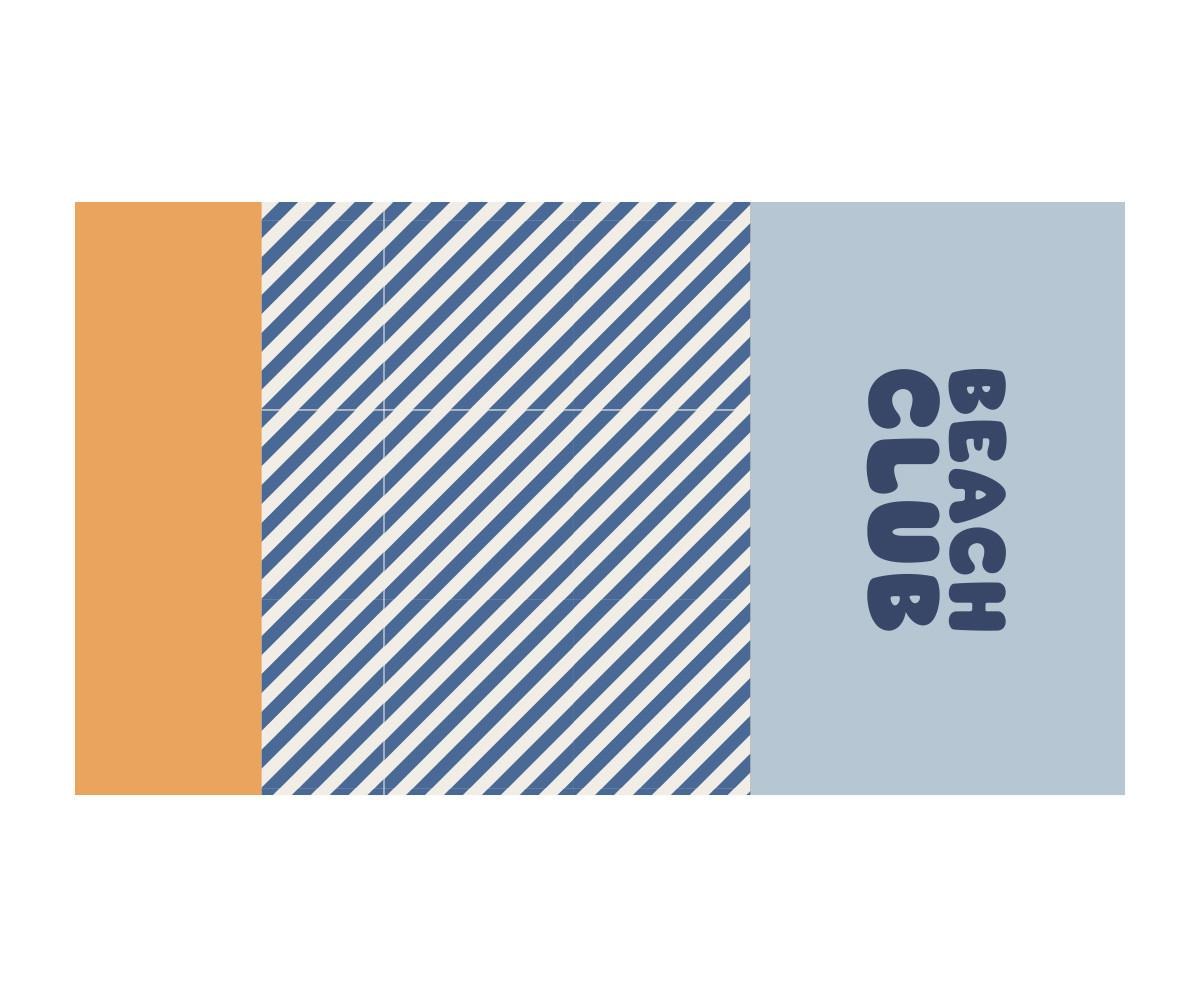 Πετσέτα Θαλάσσης 160x90cm Stripes Blues & Beyond - Monnëka