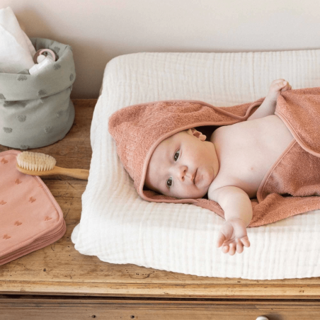 Κατωσέντονο με Λάστιχο Μακώ Jersey Μέντα Σκούρο 70x140cm Trois Kilos Sept