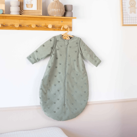 Κατωσέντονο με Λάστιχο Μακώ Jersey Μέντα Σκούρο 70x140cm Trois Kilos Sept