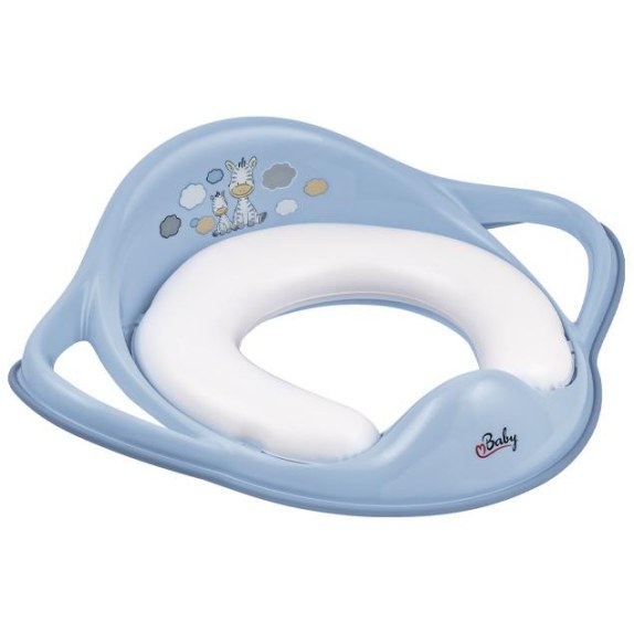 Κάθισμα Τουαλέτας με Μαξιλαράκι Ζέμπρα Ραφ-Maltex