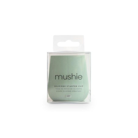 Ποτηράκι Σιλικόνης με Ανάγλυφο Σχέδιο Blue - Mushie
