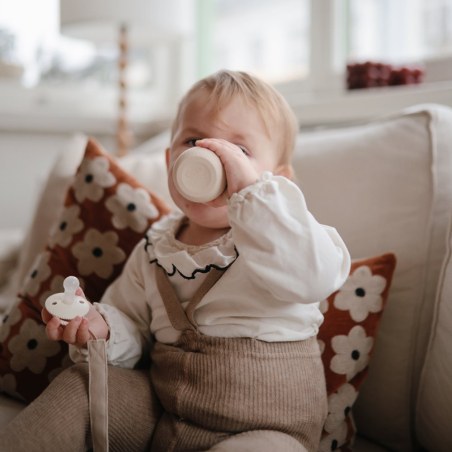 Ποτηράκι Σιλικόνης με Ανάγλυφο Σχέδιο Shifting Sand- Mushie