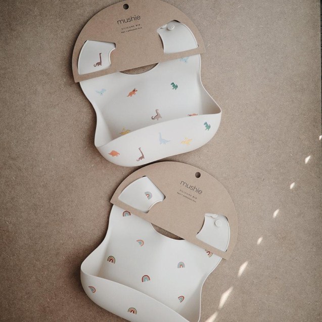 Σαλιάρα Σιλικόνης Rainbow - Mushie