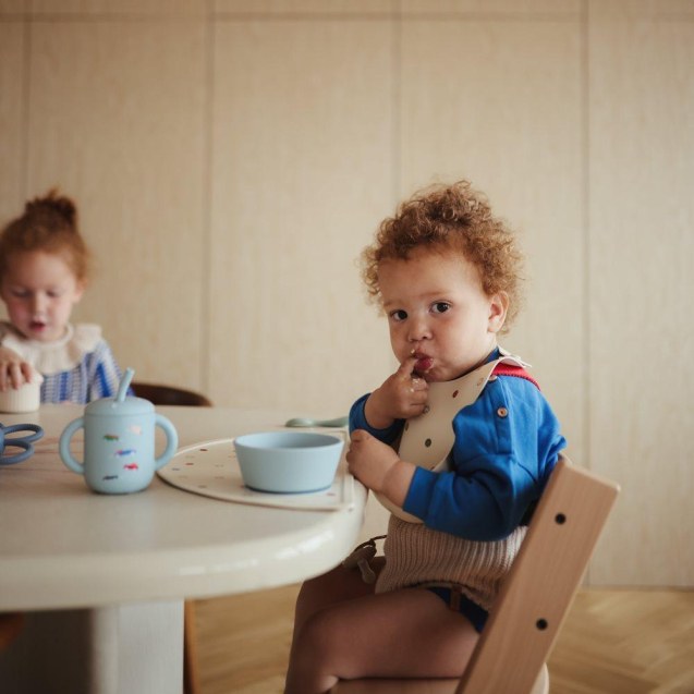 Ποτηράκι Σιλικόνης με Χερούλια και Καλαμάκι...