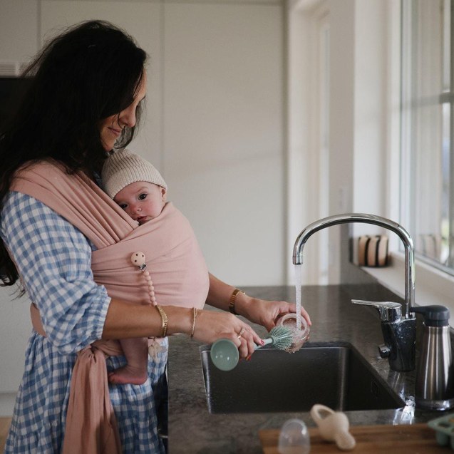 Βούρτσα Σιλικόνης για Μπουκάλια Cambridge Blue...