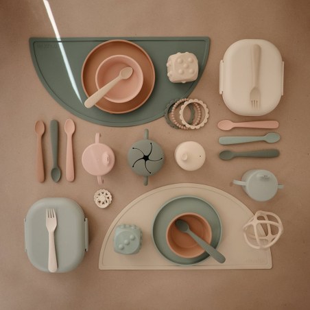 Φαγητοδοχείο Με Χωρίσματα Blush - Mushie