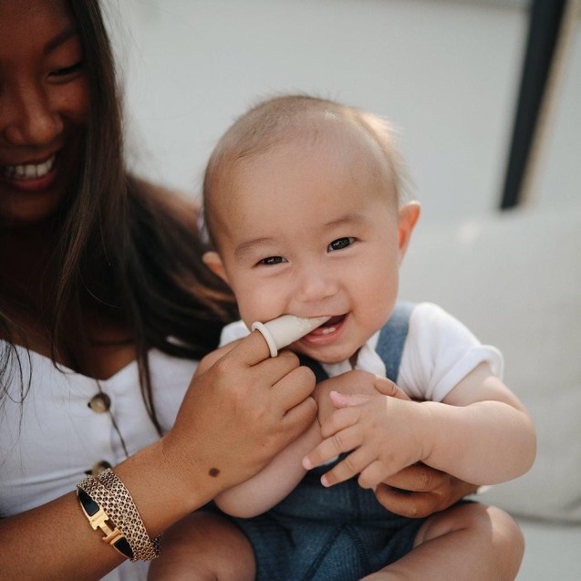 2 Βρεφικές Οδοντόβουρτσες Δακτύλου Σιλικόνης...