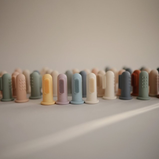 2 Βρεφικές Οδοντόβουρτσες Δακτύλου Σιλικόνης...