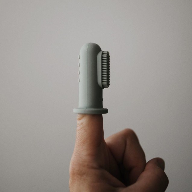 2 Βρεφικές Οδοντόβουρτσες Δακτύλου Σιλικόνης...