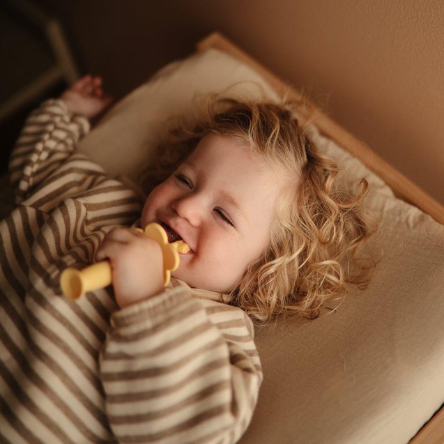 Εκπαιδευτική Οδοντόβουρτσα Σιλικόνης Λουλούδι...